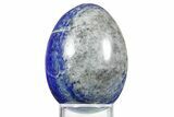 Polished Lapis Lazuli Egg - Pakistan #352497-1